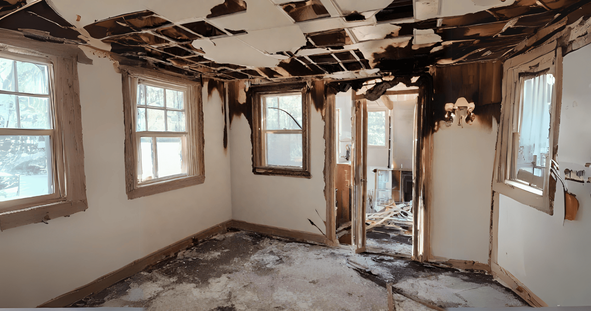 Fire & Smoke Damage Restoration crew working in Memphis, TN - Independent Restoration Services